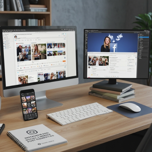 Weekly Social Media Post Caption Templates for Instagram and Facebook